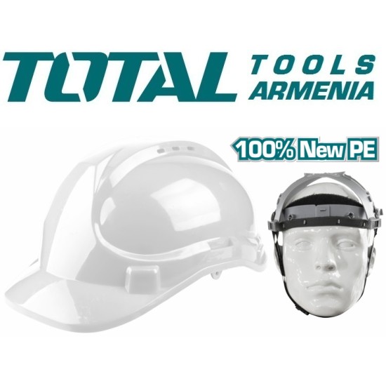 Safety helmet white