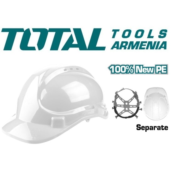 Safety helmet white Safety helmet white