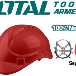 Safety helmet red