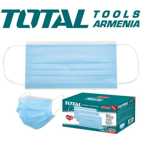 Disposable three-layer masks