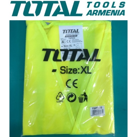 Reflective Vest yellow XL Reflective Vest yellow XL