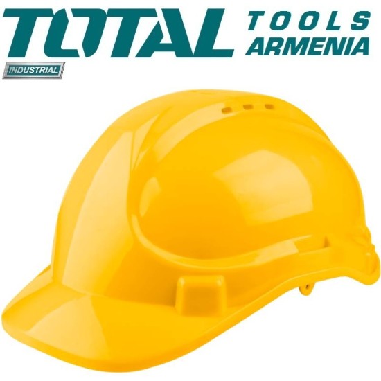 Safety helmet yellow