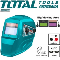 Auto darkening welding helmet