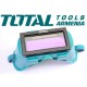 Auto darkening welding glasses