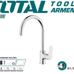 Single lever sink mixer