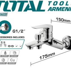 Single lever bath shower mixer
