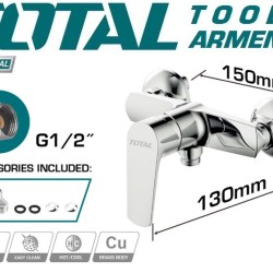 Single lever shower mixer