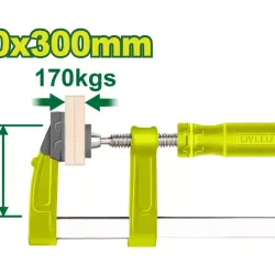 F-աձև ամրակ DYLLU DTCP2121 120x300մմ