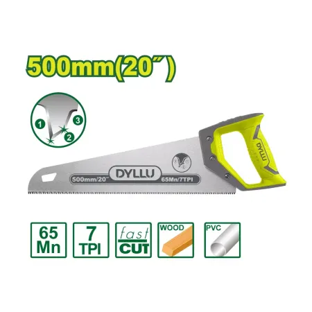 Ձեռքի սղոց DYLLU DTHW8G20 500մմ