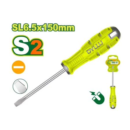 Տափակ պտուտակահան DYLLU DTSDA266 SL6․5x150մմ