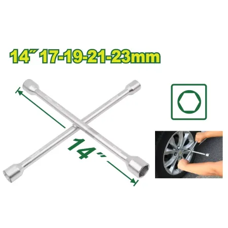 14'' խաչաձև բանալի DYLLU DTTH8314 17-23մմ