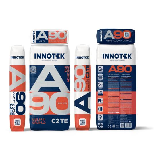 Tile Adhesive INNOTEK A90 C2TE Tile Adhesive INNOTEK A90 C2TE