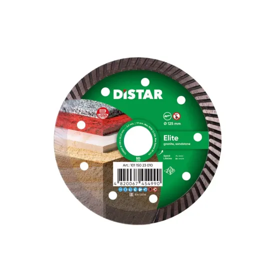 Diamond cutting disc DISTAR Turbo 125 Elite 125x22.22x10x2.2mm Diamond cutting disc DISTAR Turbo 125 Elite 125x22.22x10x2.2mm