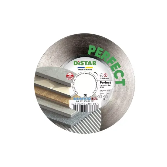 Diamond cutting disc 1A1R 125x22,23H Perfect Diamond cutting disc 1A1R 125x22,23H Perfect