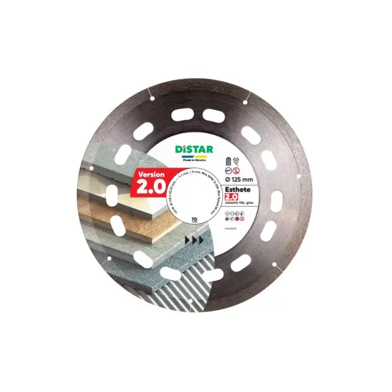 Diamond cutting disc 1A1R Esthete 2.0․ 125x22․23x1.1x6 Diamond cutting disc 1A1R Esthete 2.0․ 125x22․23x1.1x6
