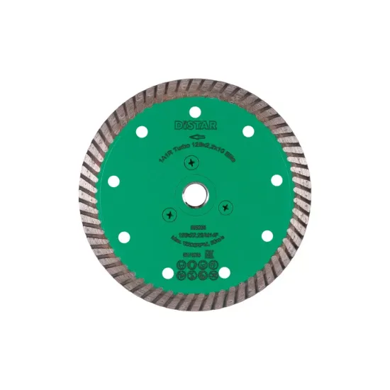 Diamond cutting disc Turbo 125 M14F Elite 125x22.22x10x2.2mm Diamond cutting disc Turbo 125 M14F Elite 125x22.22x10x2.2mm