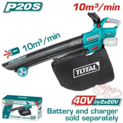 Li-ion aspirator blower 2x20V