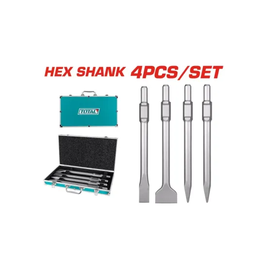 4Pcs SDS Hex chisel set 4Pcs SDS Hex chisel set