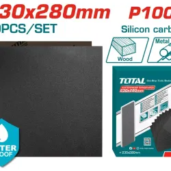 Waterproof sandpaper set 230x280mm