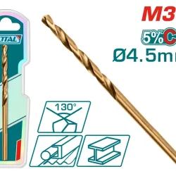 Cobalt drill HSS CO-M35 4.5mm