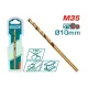 Cobalt drill HSS CO-M35 10mm Cobalt drill HSS CO-M35 10mm