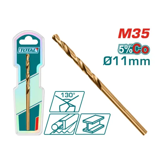 Cobalt drill HSS CO-M35 11mm Cobalt drill HSS CO-M35 11mm