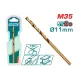 Cobalt drill HSS CO-M35 11mm Cobalt drill HSS CO-M35 11mm