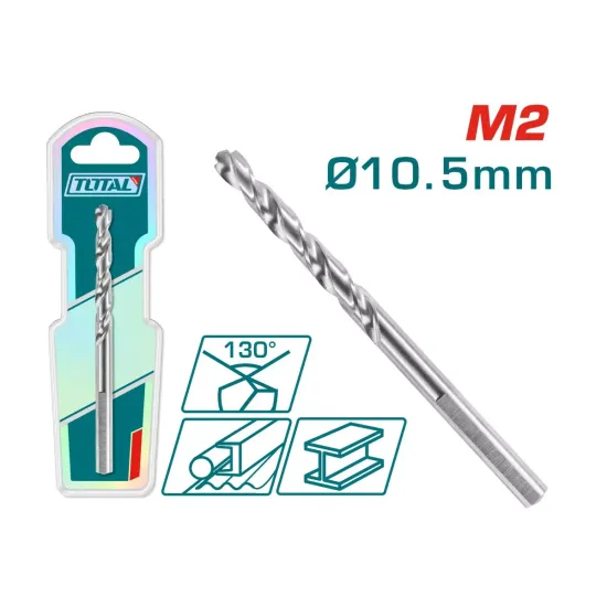 M2 HSS drill bit 10.5 mm M2 HSS drill bit 10.5 mm