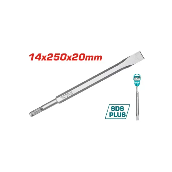 Flat chisel 14X250X20 mm - SDS PLUS Flat chisel 14X250X20 mm - SDS PLUS