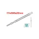 Flat chisel 17X280X22 mm - SDS - HEX Flat chisel 17X280X22 mm - SDS - HEX