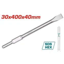 Flat Chisel 30х400х35 mm - SDS - HEX