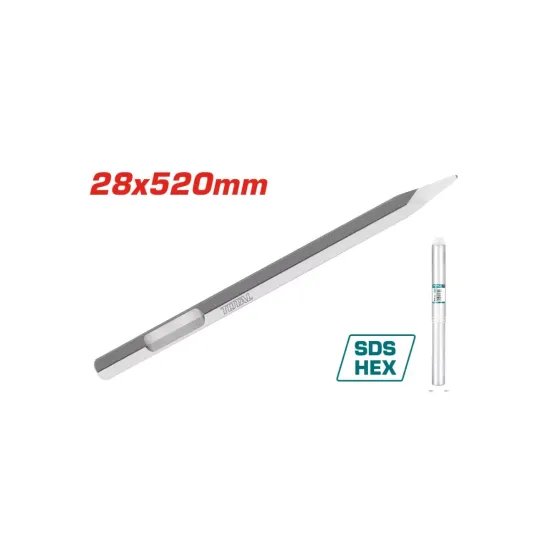 Bit hexagon 28*520mm Bit hexagon 28*520mm