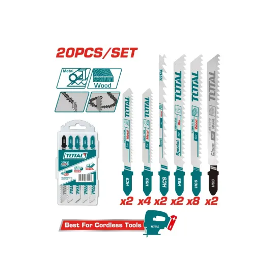 Jigsaw blade set 20pcs Jigsaw blade set 20pcs