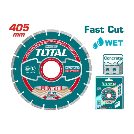 Diamond disc for cutting concrete 405x10x25.4 mm Diamond disc for cutting concrete 405x10x25.4 mm