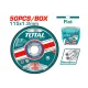 Set of abrasive cutting discs 50pcs Set of abrasive cutting discs 50pcs
