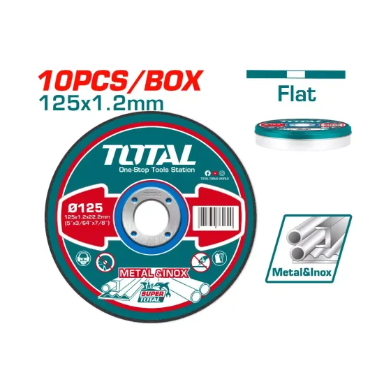 Set of abrasive cutting discs 10pcs Set of abrasive cutting discs 10pcs