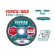 Set of abrasive cutting discs 10pcs Set of abrasive cutting discs 10pcs