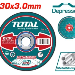 Set of abrasive cutting discs Total Steel 230x3,0x22.22мм