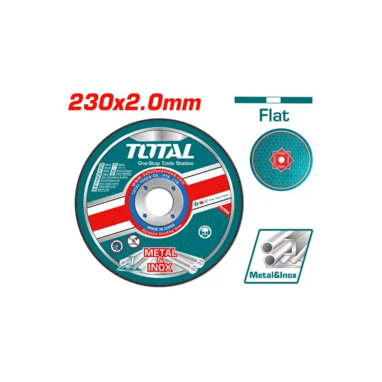 Set of abrasive cutting discs Total Steel 230x2x22.22мм Set of abrasive cutting discs Total Steel 230x2x22.22мм