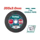 Abrasive cutting disc 355*3*25.4 mm Abrasive cutting disc 355*3*25.4 mm