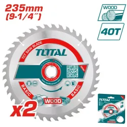 Set of saw blades for wood 2pcs