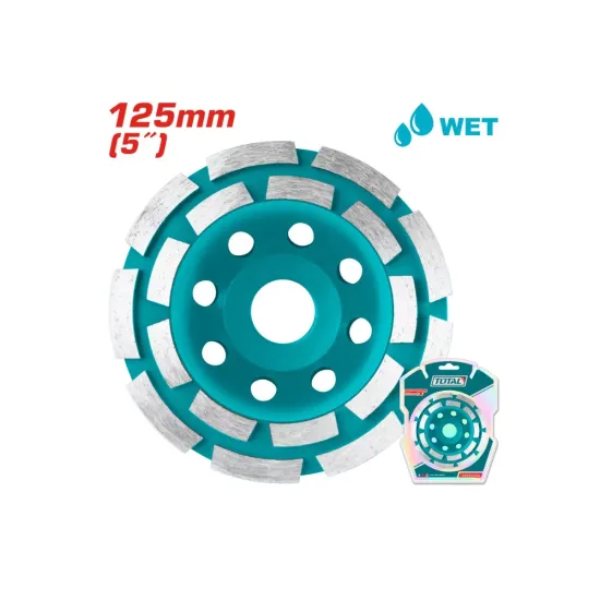 Diamond Double Row Grinding Disc 125x22.2mm Diamond Double Row Grinding Disc 125x22.2mm