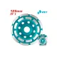 Diamond Double Row Grinding Disc 125x22.2mm Diamond Double Row Grinding Disc 125x22.2mm