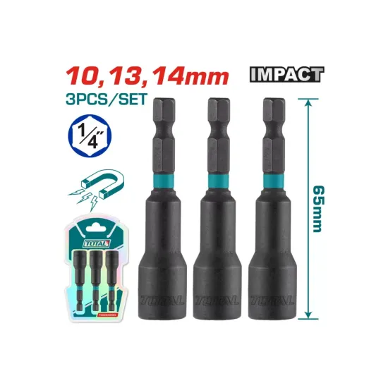 Magnetic impact nut set Magnetic impact nut set