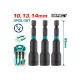 Magnetic impact nut set Magnetic impact nut set