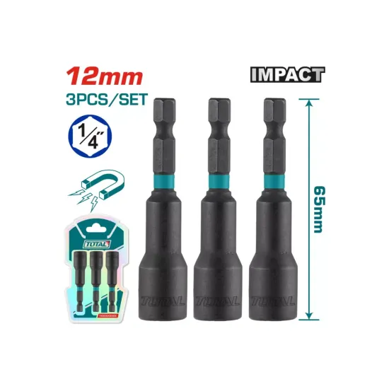Magnetic nut set 12mm Magnetic nut set 12mm