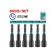 Magnetic nut set 6pcs Magnetic nut set 6pcs