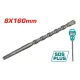 Impact drill bit for concrete SDS-plus 8x160mm Impact drill bit for concrete SDS-plus 8x160mm