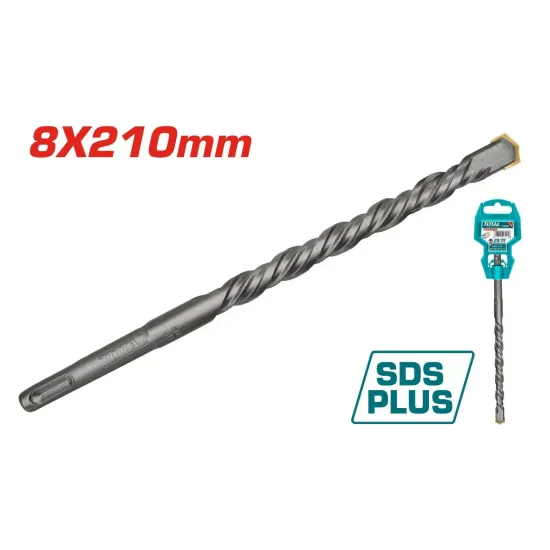 Impact drill bit for concrete SDS-plus 8x210mm Impact drill bit for concrete SDS-plus 8x210mm