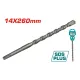 Impact drill bit for concrete SDS-plus 14x260mm Impact drill bit for concrete SDS-plus 14x260mm
